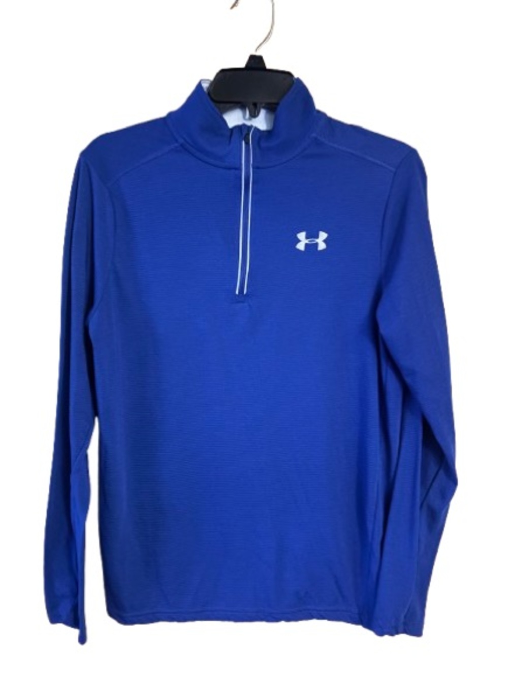 Under Armour Men's Blue Quarter-Zip Performance Pullover Small